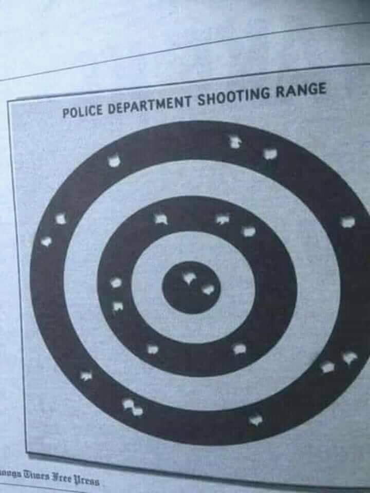 memes  - police department shooting range - Police Department Shooting Range onge Thers Bree Press