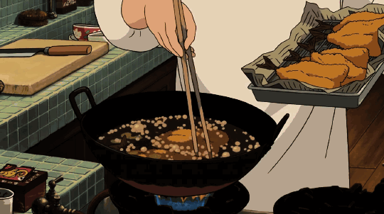 anime cooking anime gif