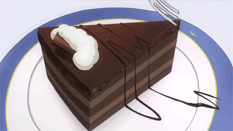 anime cake gif animated