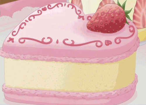 anime anime cake gifs