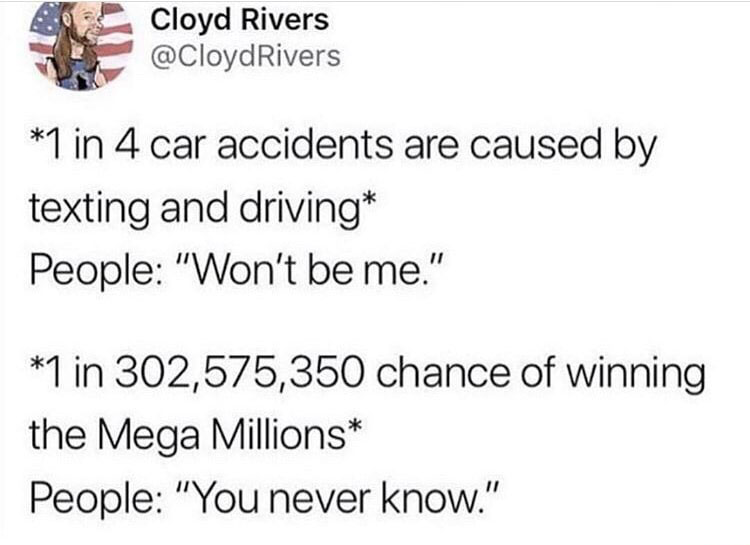 robot wheel size calculations - 40 Cloyd Rivers 1 in 4 car accidents are caused by texting and driving People "Won't be me." 1 in 302,575,350 chance of winning the Mega Millions People "You never know."