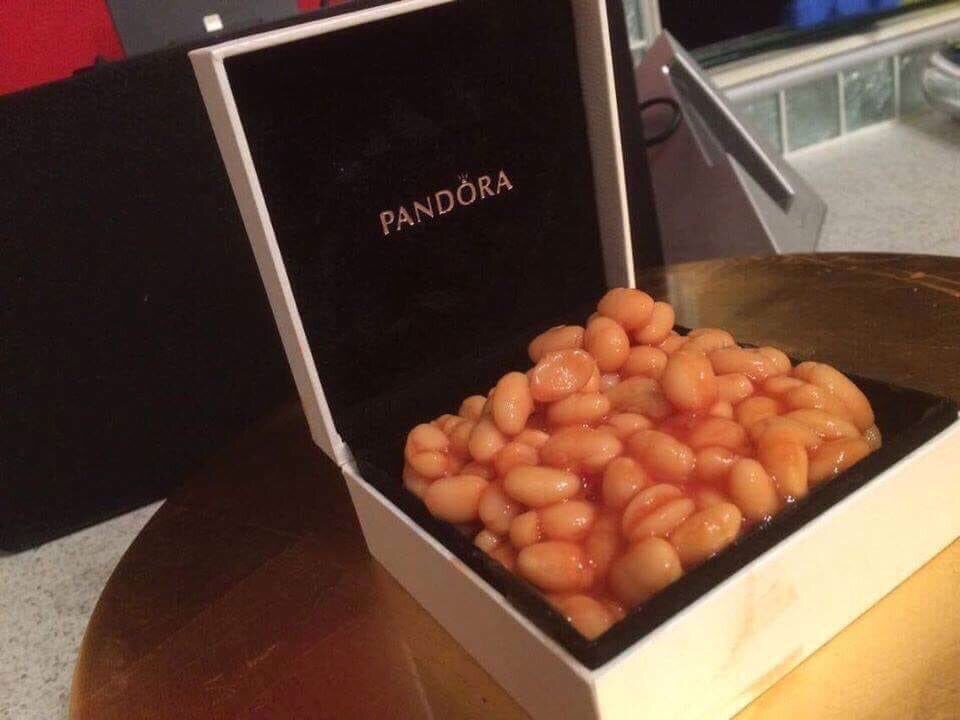 cursed beans in jewelry box