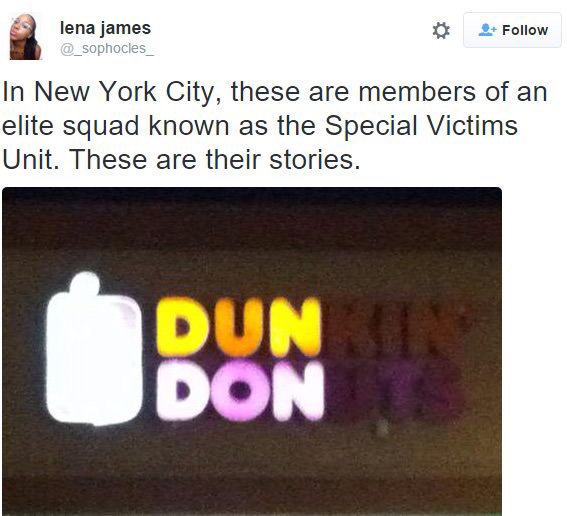 memes - law and order special victims unit meme - lena james In New York City, these are members of an elite squad known as the Special Victims Unit. These are their stories. Dun Dons
