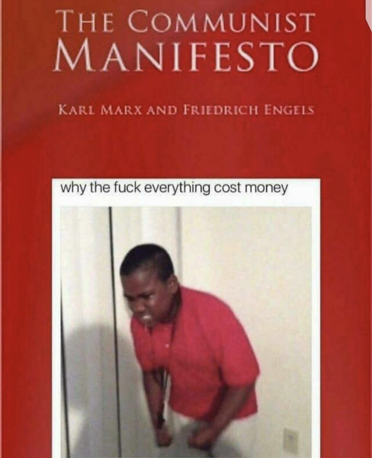 Offensive meme of the communist manifesto