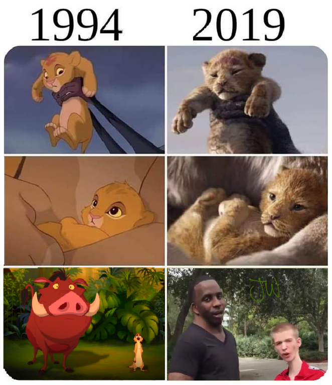 dank meme lion king live action meme - 1994 2019