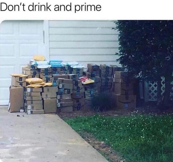 dont drink and prime - Don't drink and prime