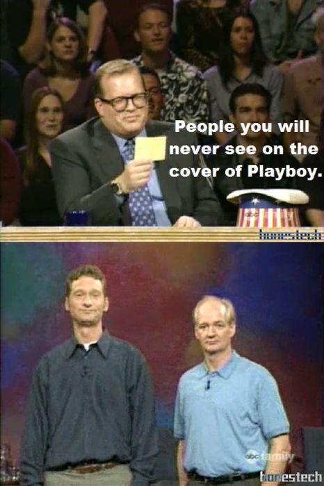 whose line is it anyway funny - People you will never see on the cover of Playboy. amestech docummy honestech