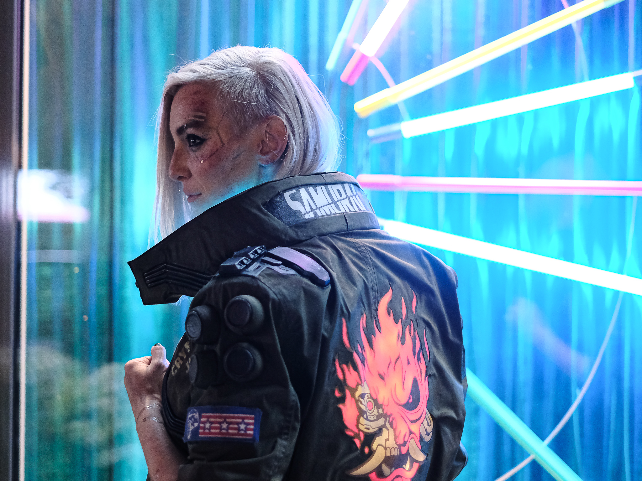 Badass V Cosplay From Cyberpunk 2077