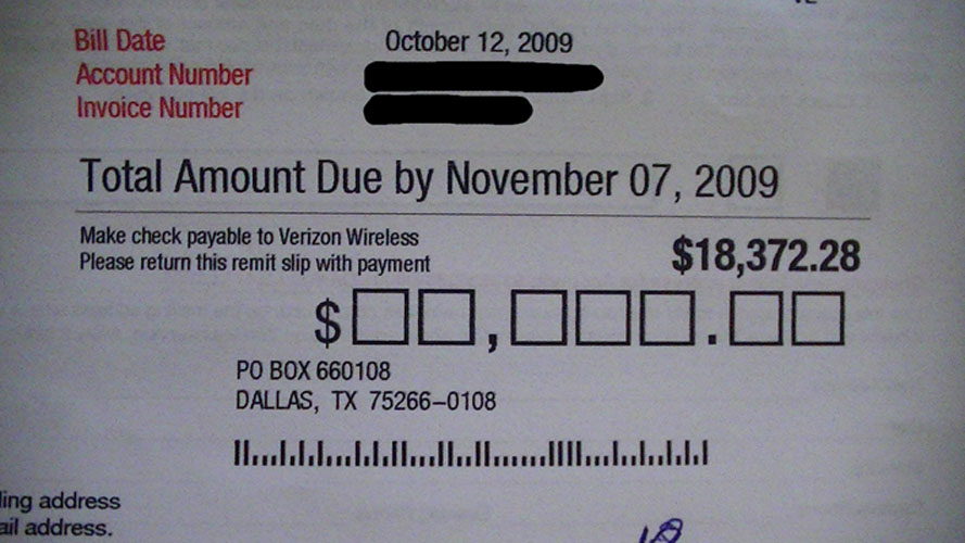 This happens if you try to switch to Sprint.


So I'm home on leave from now I got back from Iraq about a month ago and we get this bill in the mail. It figures this happens because we switched to Sprint a week or so ago. It's one of those things where you're like "This'll never happen to me..."