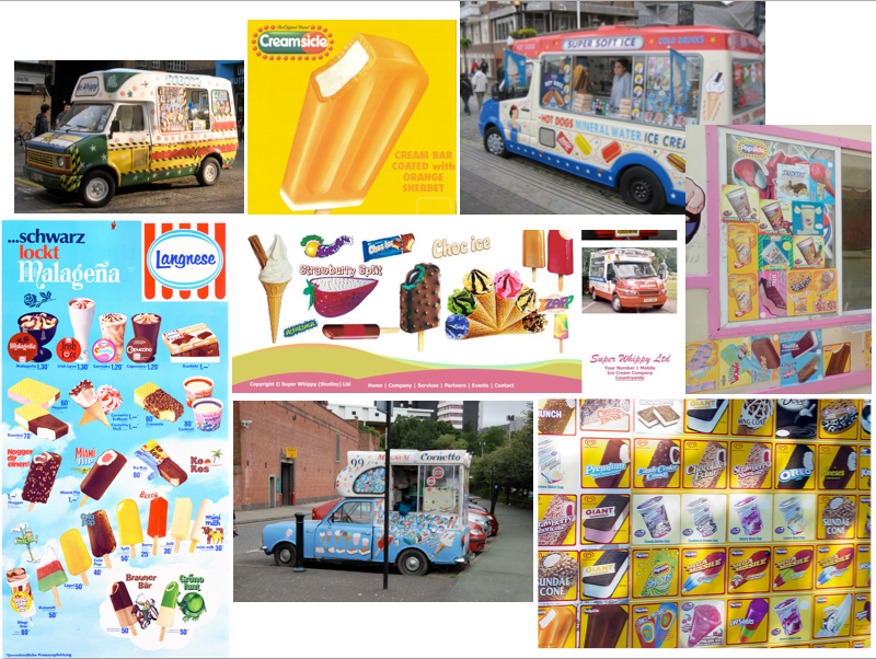 Ice Cream Truck Menus!