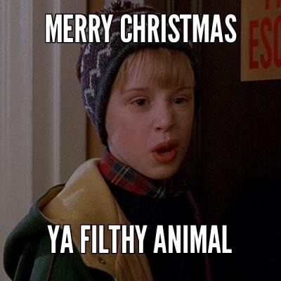 merry christmas you filthy animal home alone - Merry Christmas Ya Filthy Animal