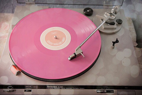 pink vinyl