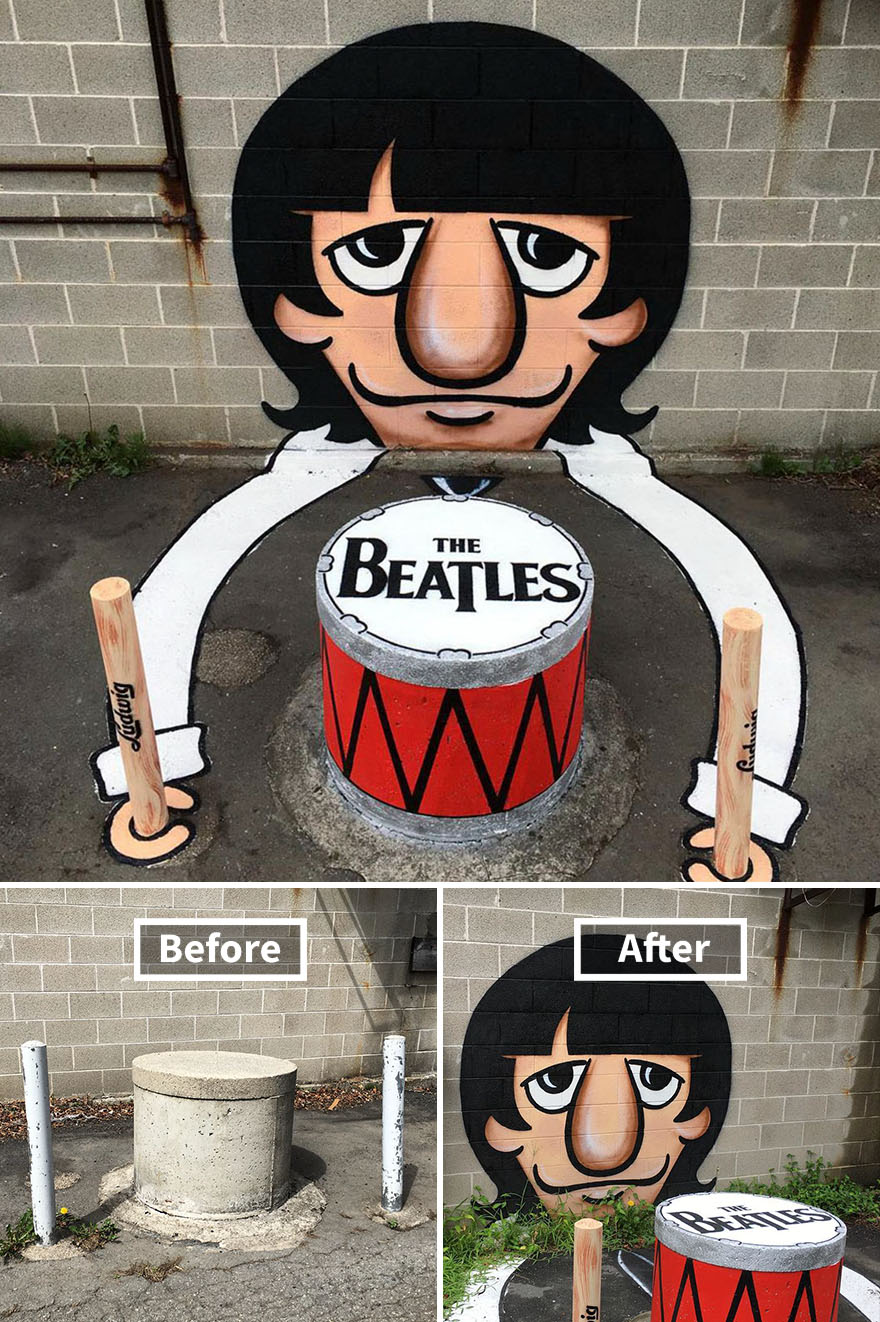 tom bob nyc - The Beatles Before After