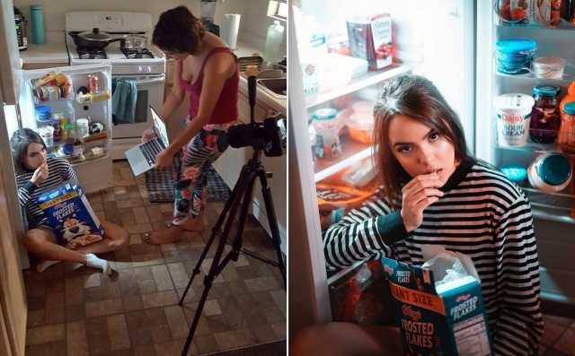behind the scenes of instagram photography - Rosted Flakes