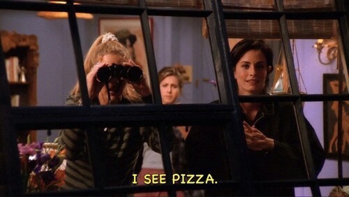 tv show funny quotes - I See Pizza.