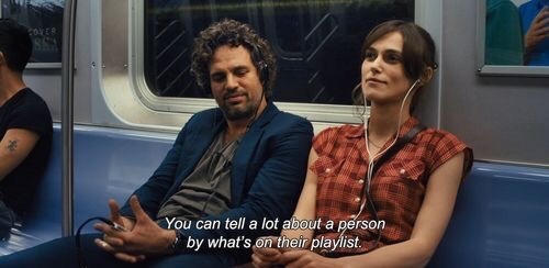 you can tell alot about a person - You can tell a lot about a person by what's on their playlist.