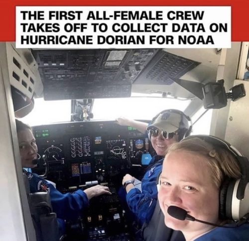 all female hurricane hunter crew - The First AllFemale Crew Takes Off To Collect Data On Hurricane Dorian For Noaa Ggggg 38