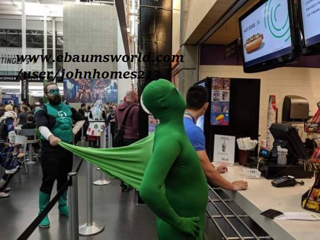 green lantern cosplay funny - Ka TINGWWw.ebaumsworld.com user johnhomes edite 3