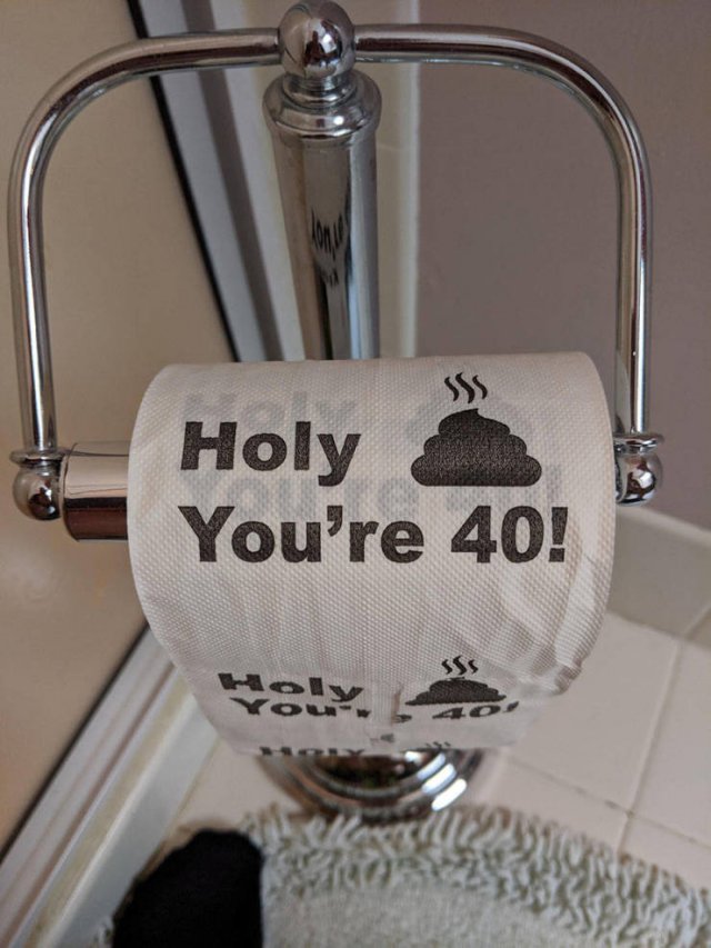 tap - Holy You're 40!