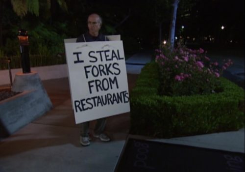 steal forks from restaurants - I Steal Forks From Restaurants