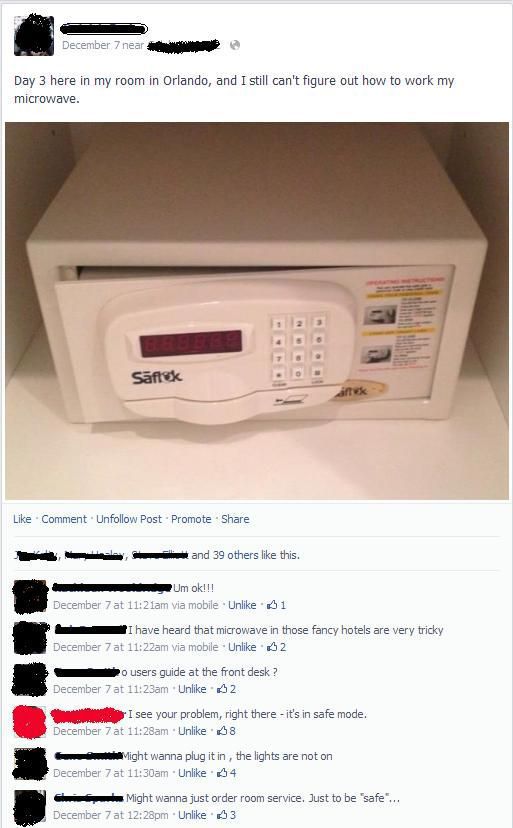 funny facebook for sale posts - December 7 near Day 3 here in my room in Orlando, and I still can't figure out how to work my microwave. Safisk Comment. Un Post Promote and 39 others this. Um ok!!! December 7 at fam via mobile Un 51 I have heard that micr