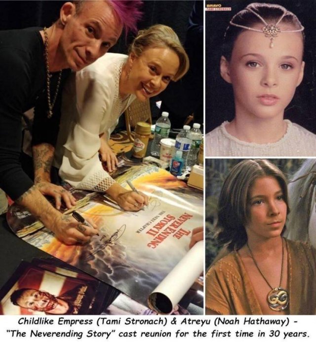 atreyu neverending story - . Kulin Nois H Ontinua Child Empress Tami Stronach & Atreyu Noah Hathaway "The Neverending Story" cast reunion for the first time in 30 years.