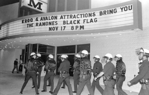 black flag riot gear - Kroq & Avalon Attractions Bring You The Ramones Black Flag Nov 17 8PM