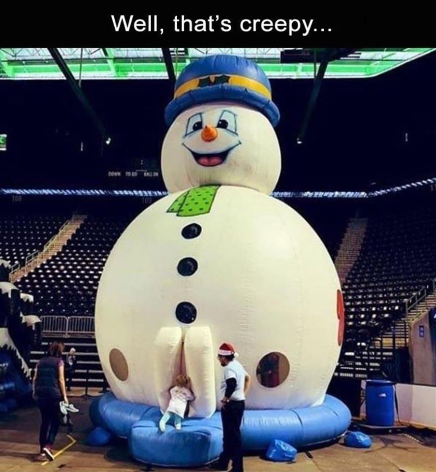 frosty the hoeman - Well, that's creepy...