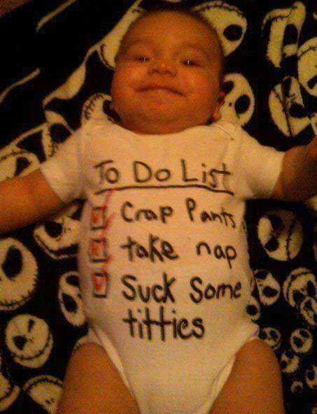 will make you laugh out loud - To Do List of Crop Pants I take nap Suck Some of titties