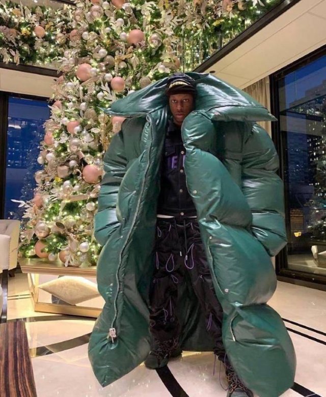 oversized coat meme