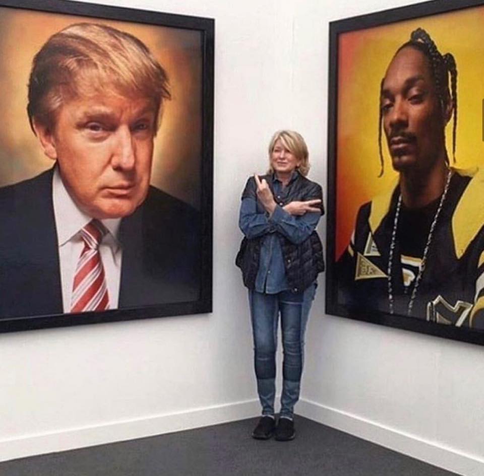 martha stewart trump snoop dogg