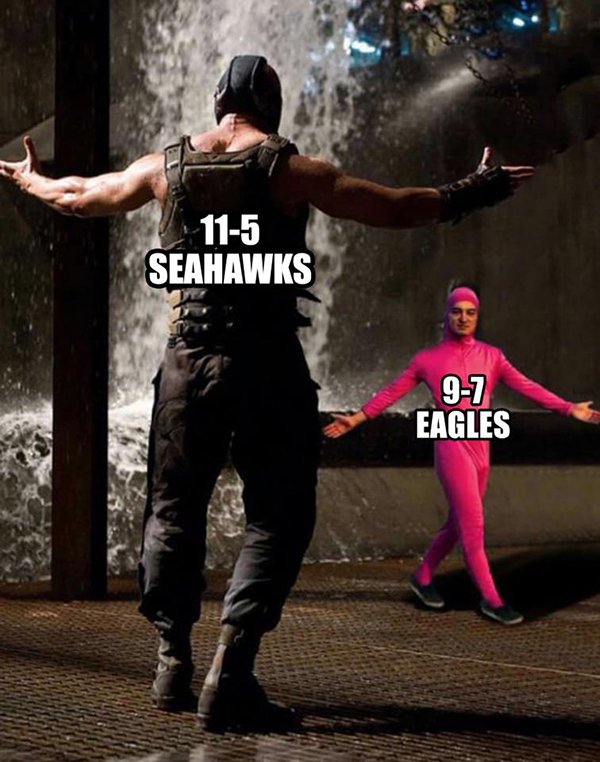 eagles seahawks memes - 115 Seahawks 97 Eagles