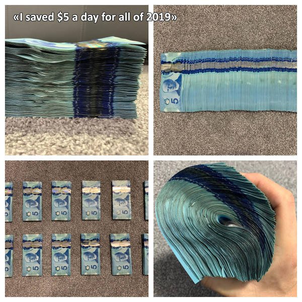 wool - I saved $5 a day for all of 2019 Sy e
