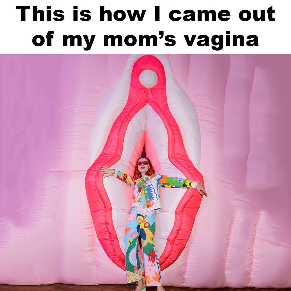 miranda makaroff x desigual - This is how I came out of my mom's vagina