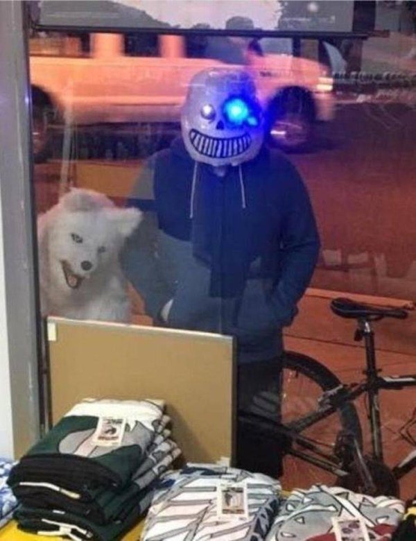 cursed images sans - Coon