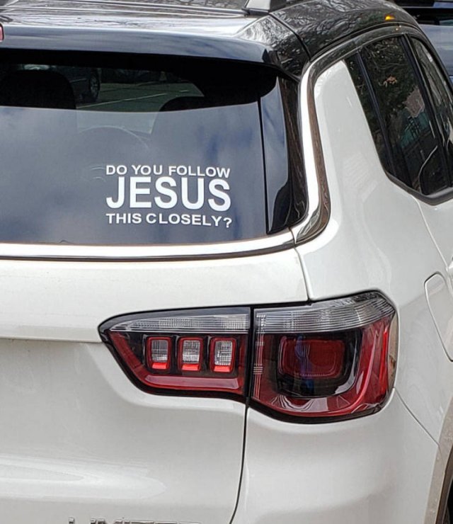 family car - Do You Jesus This Closely?
