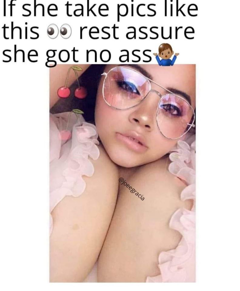 beauty - If she take pics this rest assure she got no ass
