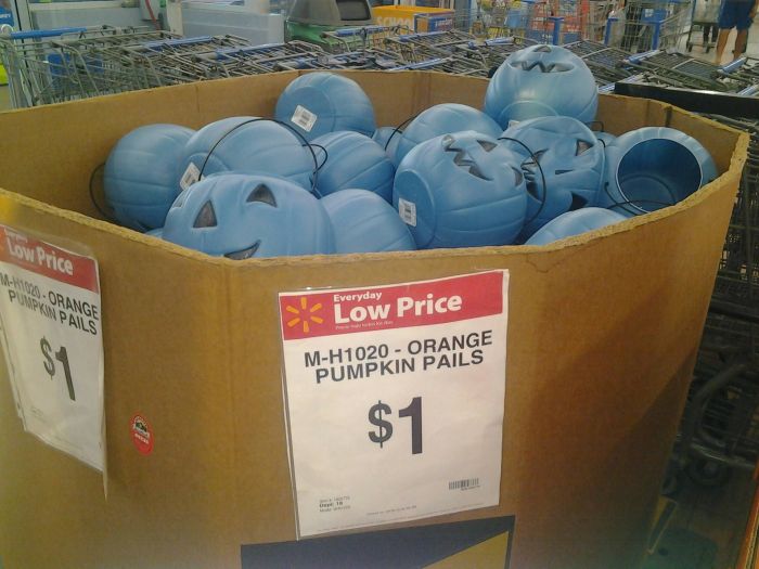 you had one job and failed miserably - P Orange Everyday Apails Low Price MH1020 Orange Pumpkin Pails $1