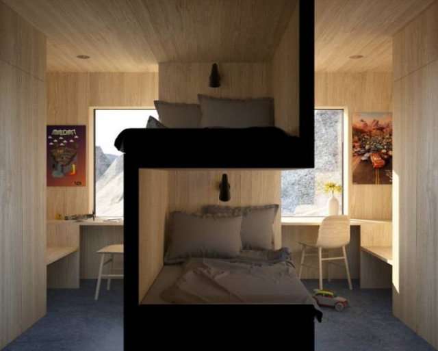 shared room bunk beds