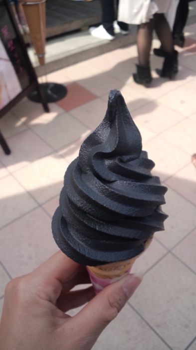 black licorice ice cream