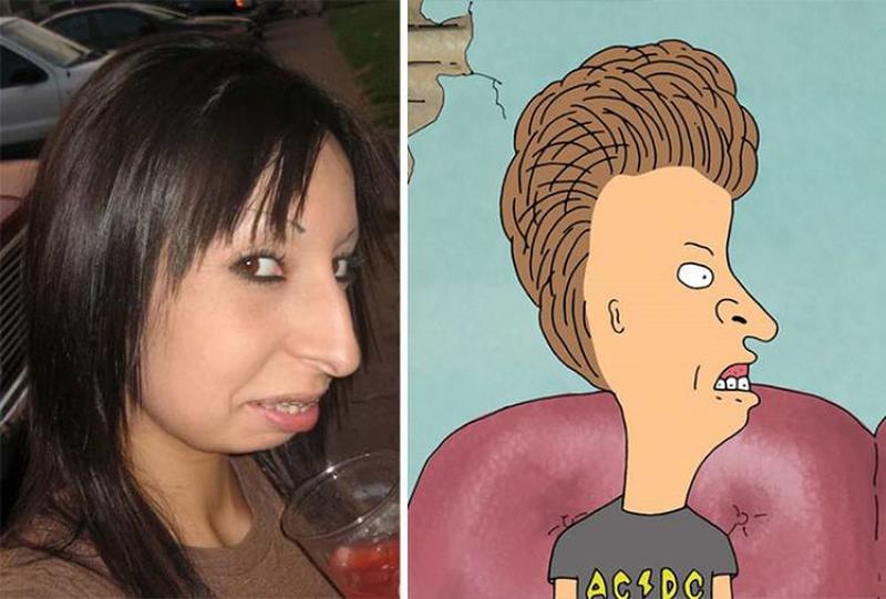 girl who looks like butthead - Acdc
