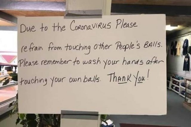 classroom - Due to the Coronavirus Please refrain from touching other People's Balls. Please remember to wash your hands after touching your own balls. Thank you!