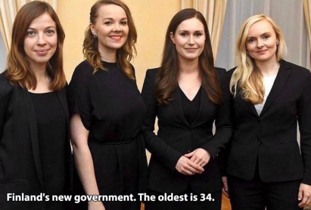 finland ministers - Finland's new government. The oldest is 34.