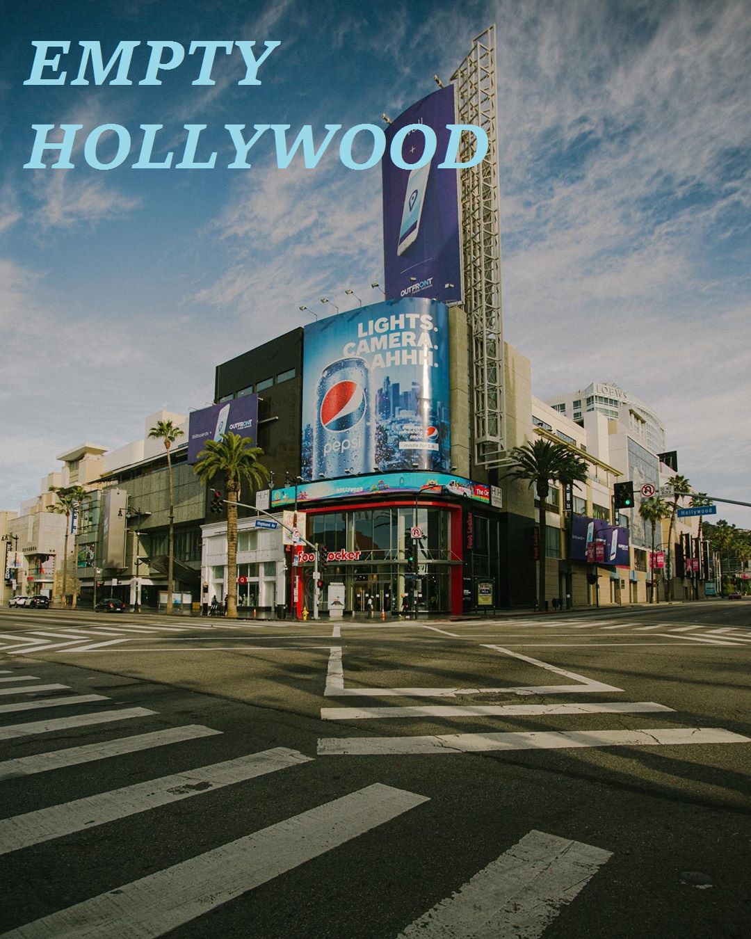 sky - Empty Hollywood
