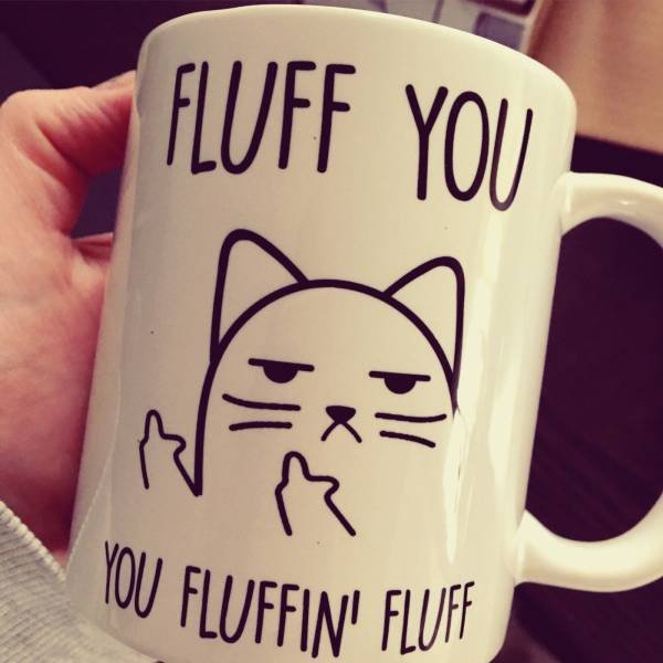 Mug - Fluff You You Fluffin' Fluff