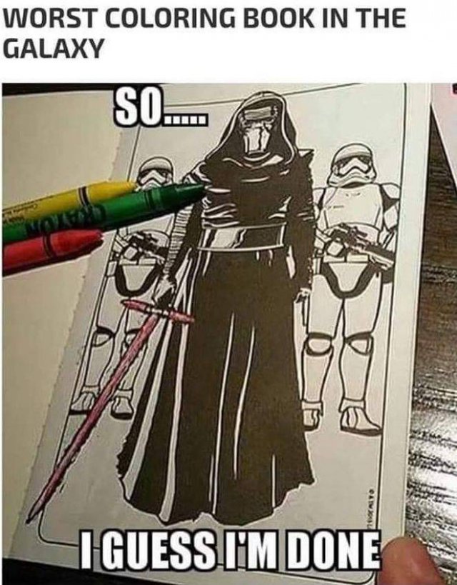 worst coloring book in the galaxy - Worst Coloring Book In The Galaxy Iii St Siguess Tim Done