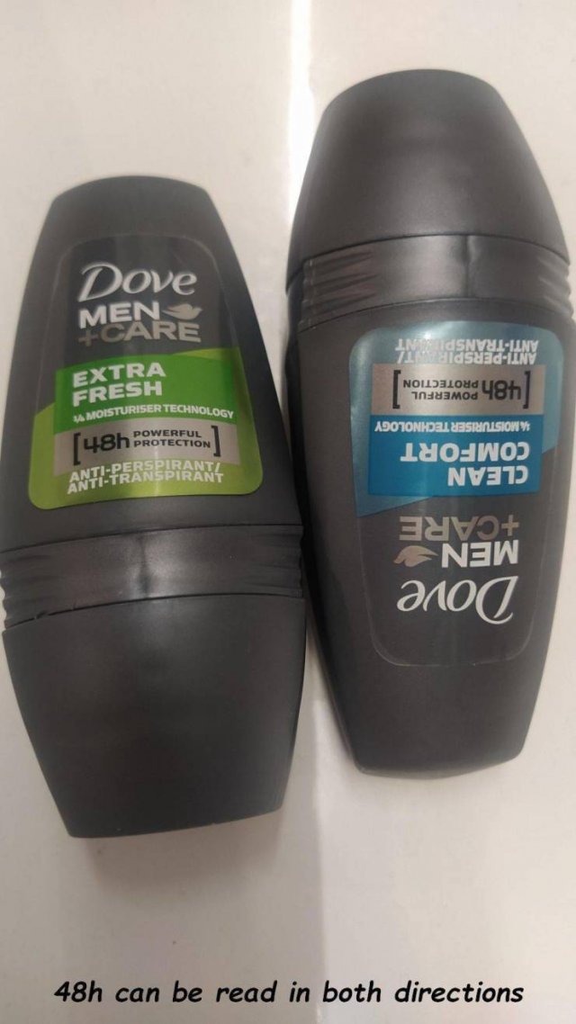 health & beauty - Dove Men Care Extra Fresh AntiTransplant AntiPerspir Protection To Lr Powerful Roisturiser Technology Powerful L8N Protection Perspiranti AntiTranspiran 44 Moisturiser Technology Comfort Clean Care Mens Dove 48h can be read in both direc