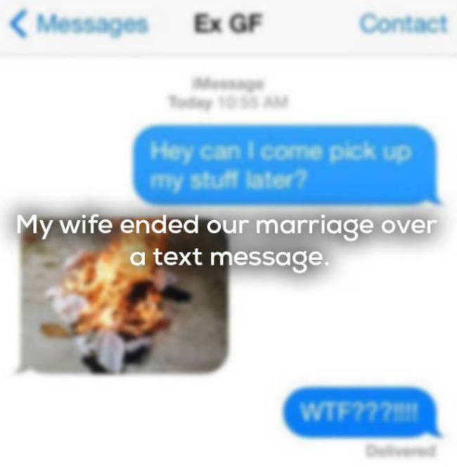 funny text messages responses to ex -