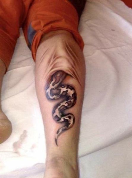 snake tattoos for men