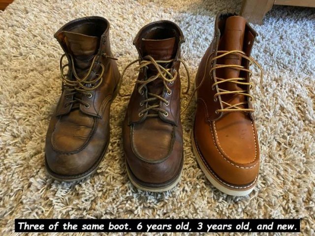 boot - 22 Three of the same boot. 6 years old, 3 years old, and new.